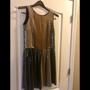 ETAO Italian Sequin Ombré Cocktail Dress